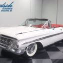 1959 Chevrolet Impala  7114 Miles White Convertible 348 V8 3 Speed Manual
