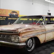 1959 Chevrolet Impala Flat Top Restomod Real Patina!