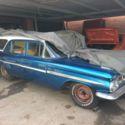 1959 Chevrolet Impala Park Wood Station Wagon 0 Blue Wagon 283 A