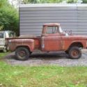 1959 chevrolet shortbed stepside napco 4x4 project like apache 1956 nomad rusty