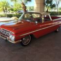 1959 CHEVY EL CAMINO CALIFORNIA BLACK PLATE ORIGINAL SURVIVOR NOT 1960 1961 1962