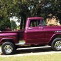 1959 Chevy Napco Apache 3100 older frame off restoration clear title