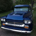 1959 Chevy truck Mid 80s 350 V8 turbo 350 trans All lights signals horn work