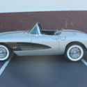 1959 Corvette, Silver with black covers, black interior