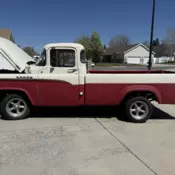 1959 Dodge D150 White sweptline