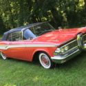 1959 EDSEL CORSAIR CLASSIC CONVERTIBLE ORIGINAL RED CAR DRIVER NO RESERVE !!!!!!