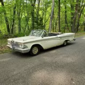 1959 Edsel Corsair Convertible White