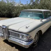 1959 Edsel Corsair Sedan White