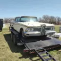 1959 Edsel Corsair Sedan Yellow RWD Automatic 4 Door Sedan