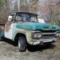 1959 f100 6cyl 4speed manual pickup truck 2wd not running