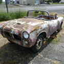 1959 FIAT 1100 1200 TV Transformabile Spyder Pininfarina. Long outside storage