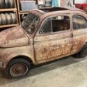 1959 Fiat 500 Sedan White RWD Manual