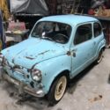 1959 Fiat 600 Barn Find 2 Owner 1200 Original Miles ! Original Paint !