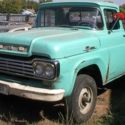 1959 Ford F100 4 Wheel Drive Truck Barn Find
