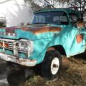 1959 FORD F100 4X4 FROM DRY NEW MEXICO ALL ORIGINAL COOL PATINA 1957 1958