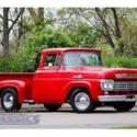 1959 Ford F100 Custom Cab side step pickup truck