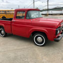 1959 Ford F100, Red, Arkansas Truck, Straight 6, 3 on the tree.