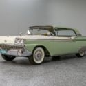 1959 Ford Fairlane 500 Galaxie 90729 Miles Green/White Sedan 332ci 3-Spd Cruise-