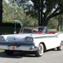 1959 Ford Fairlane Galaxie 500 Retractable White Retractable Hardtop