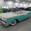 1959 Ford Fairlane/Galaxie 500 Convertible 0 Indian Turquoise/Colonial  292 Auto