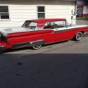 1959 Ford galaxies great looking driver red and white continental kit must see
