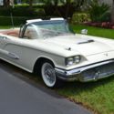 1959 Ford Thunderbird Convetible J-code 430ci. 350hp Interceptor w/Black Plate