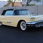 1959 Ford  Thunderbird , Yellow with 21786 Miles available now!