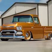 1959 GMC 100 Custom Pickup &#039;Old Gold&#039; LS3 Restomod 1111 Miles Gold Truck  Automa