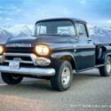 1959 GMC 150, LONG BED STEP SIDE STRAIGHT SOLID METAL ORIGINAL V8 4-SPEED MANUAL