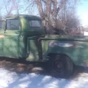 1959 GMC 3/4 TON 4 SPEED MANUAL TRANS NO MOTOR HAVE MANY EXTRA PARTS