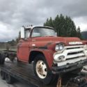 1959 GMC 370 Series 2 ton cab and chassis truck NO RESERVE