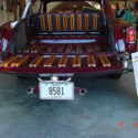 1959 KAISER TRAVELER VERY UNIQUE BACK SEAT TURNS DOWN TO MAKE LARGE STORAGE AREA