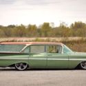 1959 Kingswood 9 passenger wagon, LS powered Air ride LS1 Impala, patina hot rod
