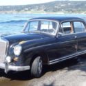 1959 Mercedes 220 S black 4 speed semi automatic strait 6 cylinder. Very Rare!