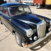1959 Mercedes-Benz 180 Black