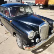 1959 Mercedes-Benz 180 Sedan Black