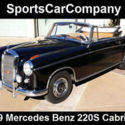 1959 MERCEDES BENZ 220 S CABRIOLET MATCHING#S JUST DETAILED SALE NOW $99,998