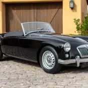 1959 MG MGA Convertible Black RWD Manual Twin Cam Roadster