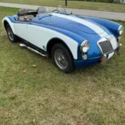 1959 MG MGA Convertible Blue