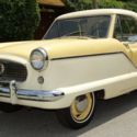 1959 NASH METROPOLITAN IN MOSTLY ALL ORIGINAL WITH ONE REPAINT RUNS AND DRIVES