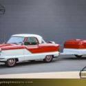 1959 Nash Metropolitan  Red & White Coupe 1.5L 4-Cylinder 12997 Miles