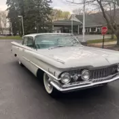 1959 Oldsmobile 88 Sedan White Hardtop