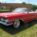 1959 OLDSMOBILE 98  102694 Miles RED CONVERTIBLE 394 CID AUTOMATIC