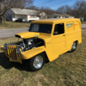 1959 overland willys all steel prostreet wagon  streetrod hotrod willys coupe