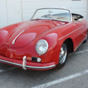 1959 Porsche 356 Convertible D Ruby Red with Tan Restored / Full Restoration