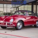 1959 Porsche 356A Cab Cabriolet  Restored Red Manual Removable Top