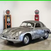 1959 PORSCHE 356A T2 COUPE ORIG SILVER METALLIC #MATCH