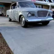1959 Studebaker Lark Coupe Grey RWD Automatic