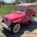 1959 Willys Jeep Surrey 19338 Miles Tropical Rose Jeep 134 ci I4 3-Speed Manual