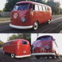 1960 11 window Sealing Wax Red bus with Air Conditioning